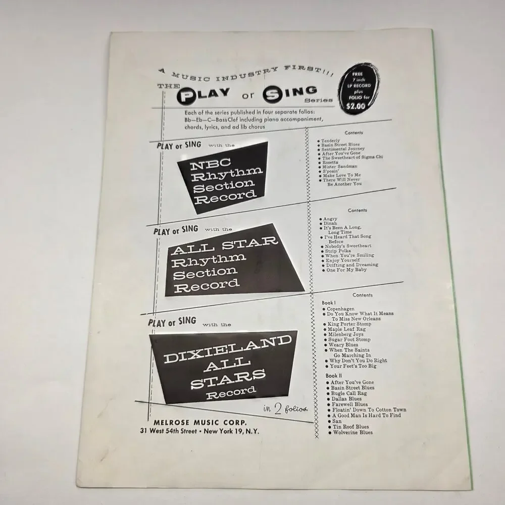 Vintage The Christmas Song Chestnuts Roasting Sheet Music Mel Tormé 1946